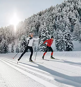 Běžěcké lyžování v Jižním Tyrolsku – dovolená na stopě