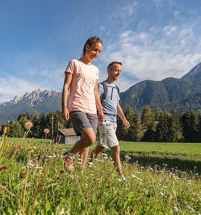 Dovolená s pěší turistikou na statku v Jižním Tyrolsku