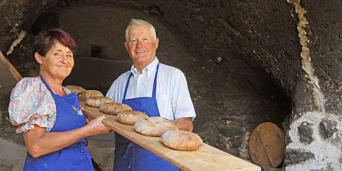 Kursy vaření a pečení na statcích v Jižním Tyrolsku