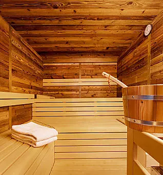 Sauna na statku v Jižním Tyrolsku