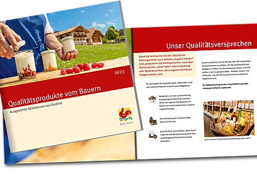 Qualitätsprodukte vom Bauern