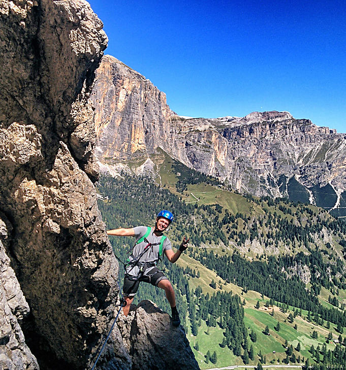 Via ferrata Pisciadù – Dolomity – Jižní Tyrolsko