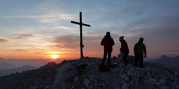 Východ slunce na Peitlerkofelu – Jižní Tyrolsko