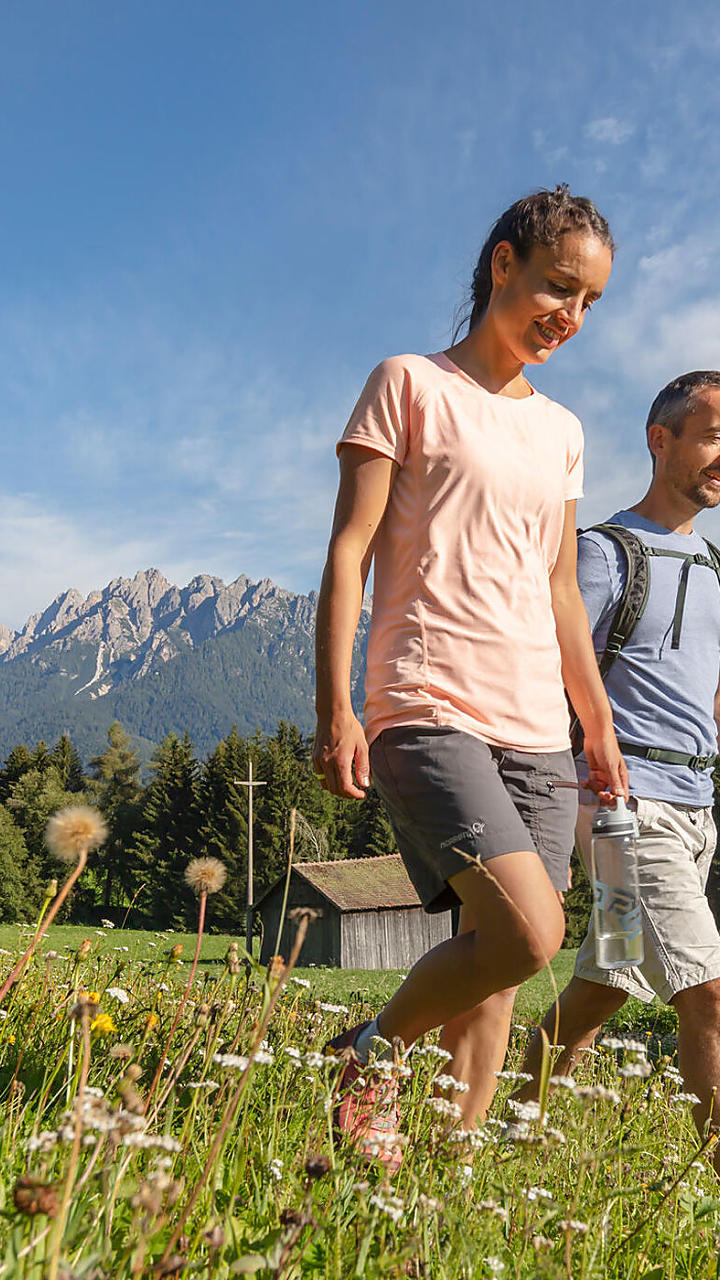 Dovolená s pěší turistikou na statku v Jižním Tyrolsku