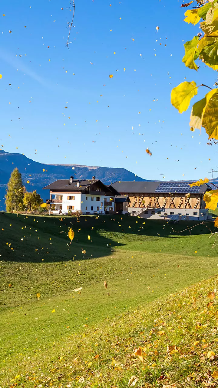 Podzimní dovolená na statku v Jižním Tyrolsku