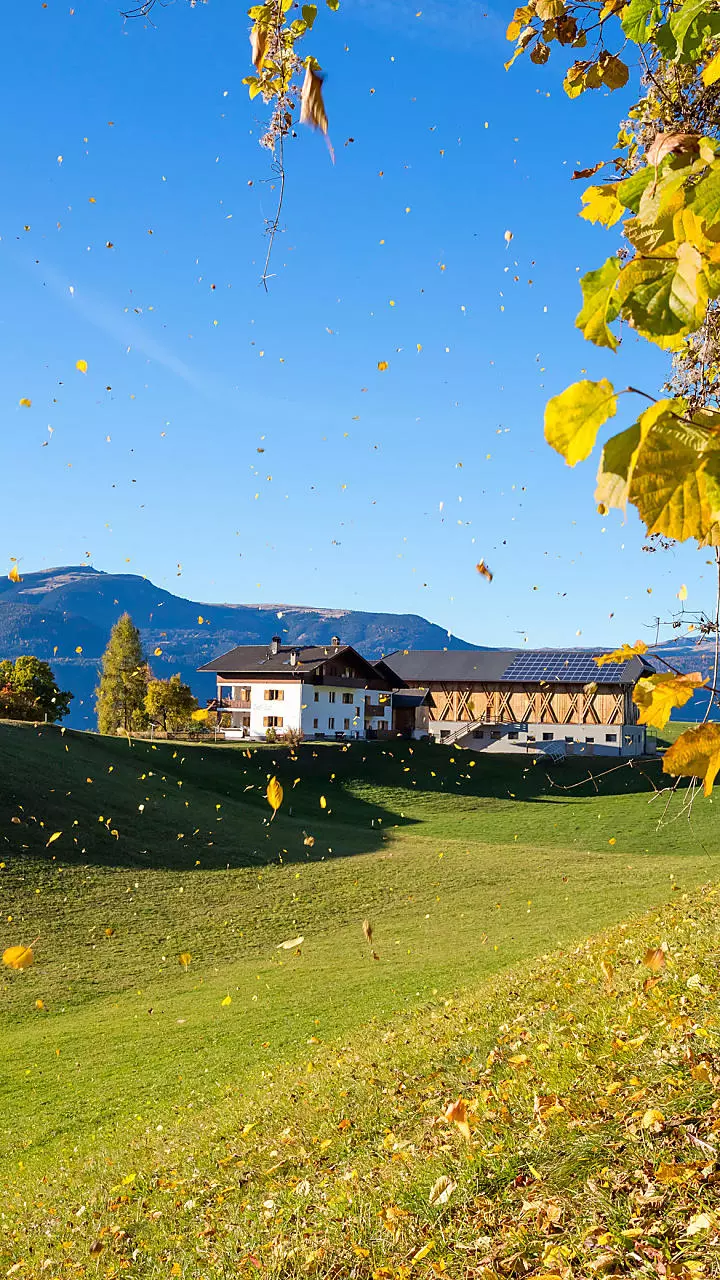 Podzimní dovolená na statku v Jižním Tyrolsku