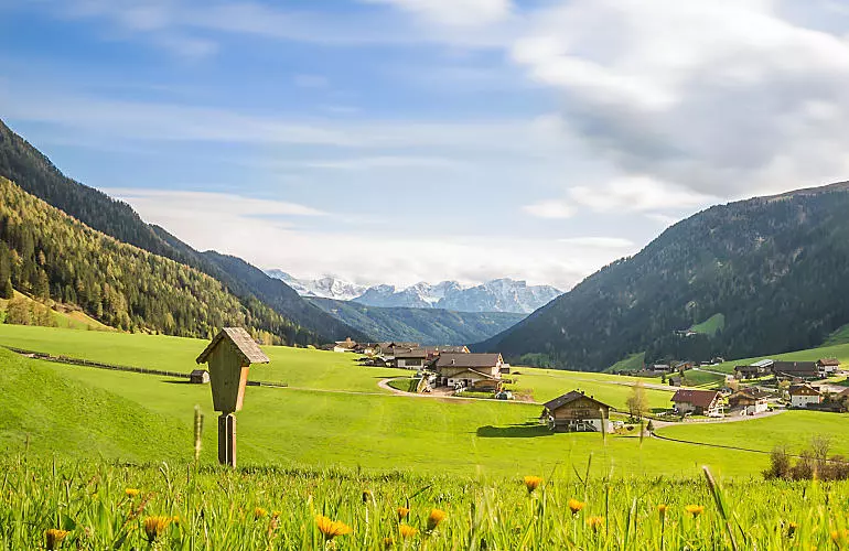 Boční údolí Jižního Tyrolska: dovolená s výhledem