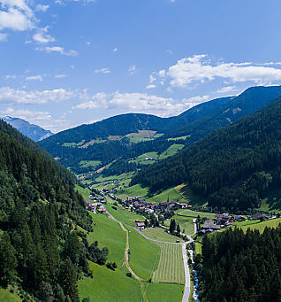 Dovolená na statku v údolí Jaufental