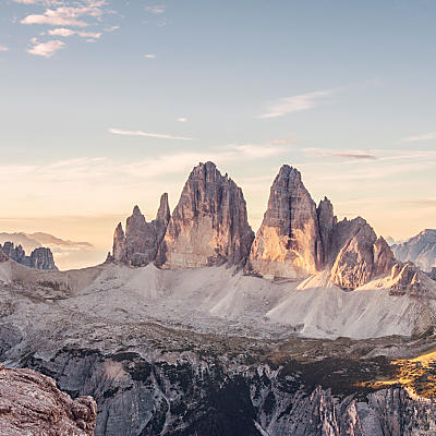 Drei Zinnen: pamětihodnost Dolomit