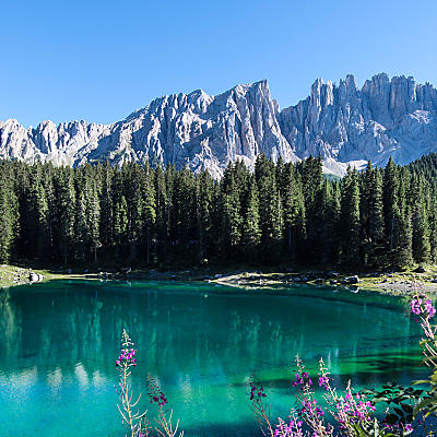 Karerské jezero: Smaragdový klenot