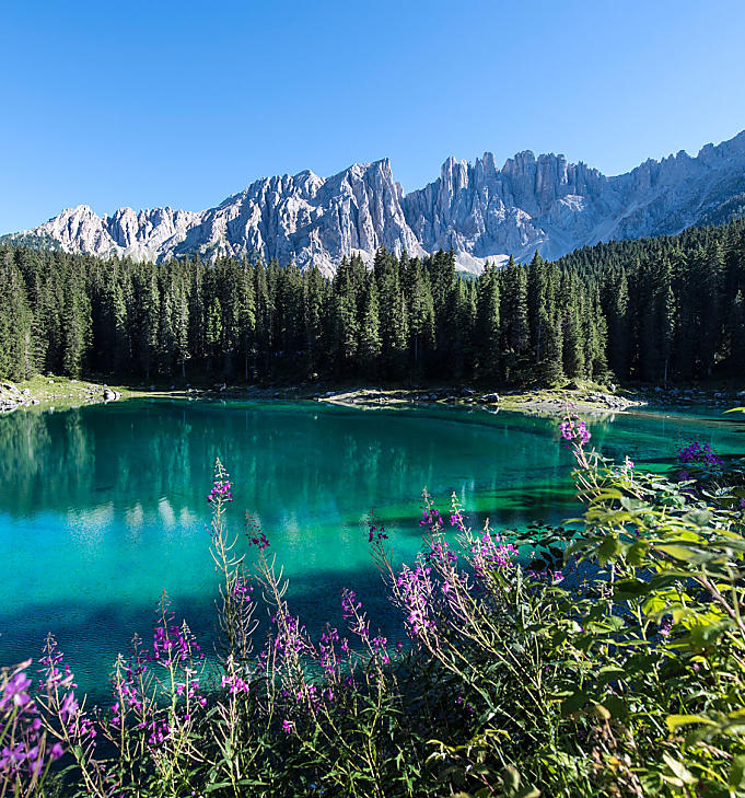 Karerské jezero: Smaragdový klenot