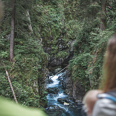 Gilfenklamm: jediná mramorová soutěska v Evropě