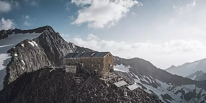 Becherhaus: nejvýše položené útočiště v Jižním Tyrolsku