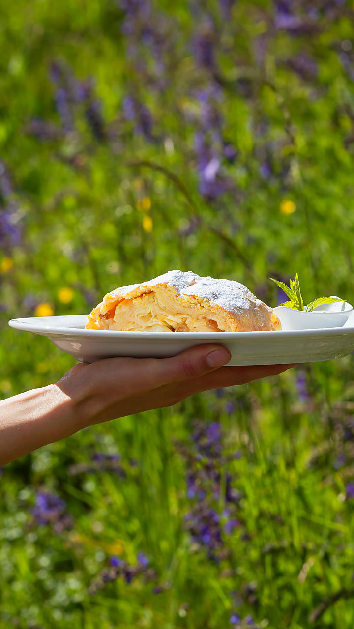 [Translate to Czech:] Apfelstrudel