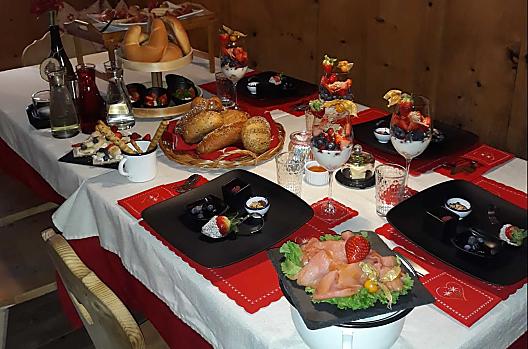 Naše Steinerova snídane pripravená s láskou