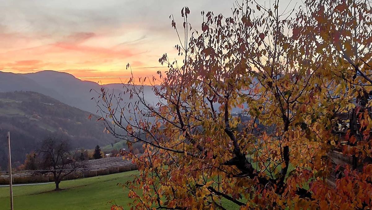 Vecerní atmosféra na podzim