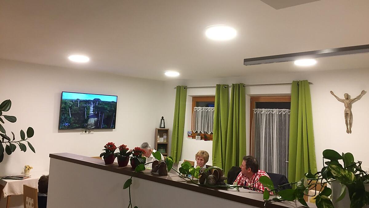 Aufenthaltsraum mit TV