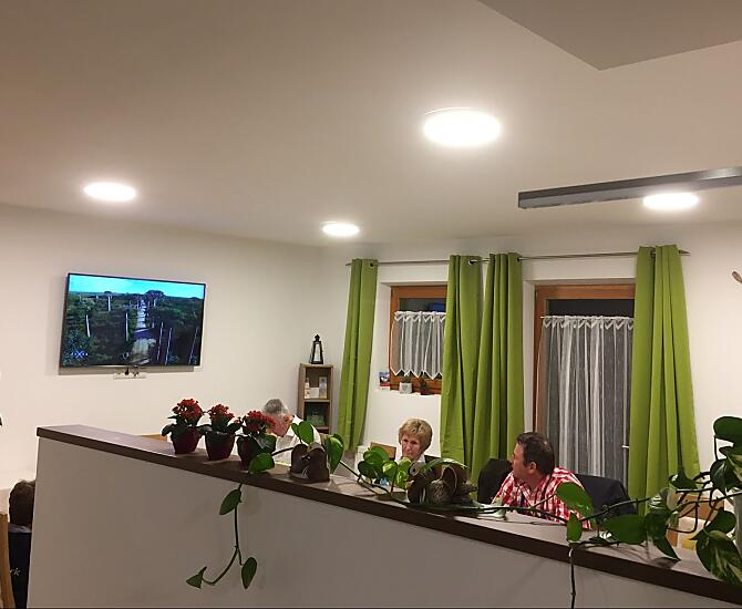 Aufenthaltsraum mit TV