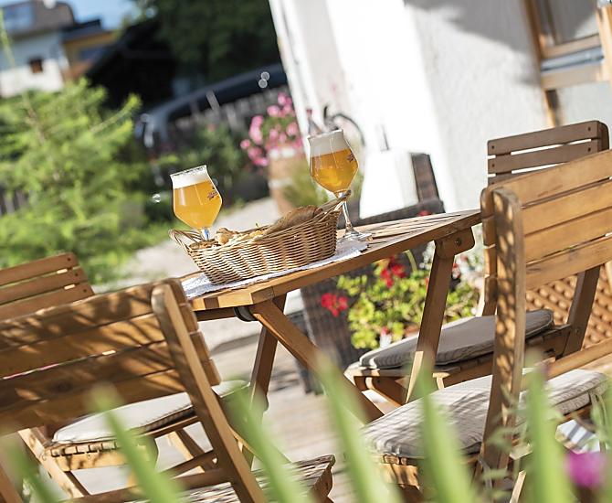 gemütliches Zusammensitzen am Abend