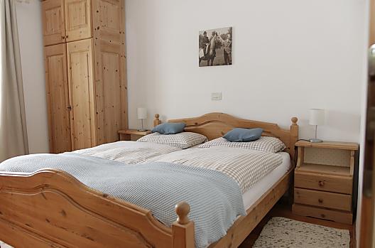 Velká ložnice apartmánu Weisshorn