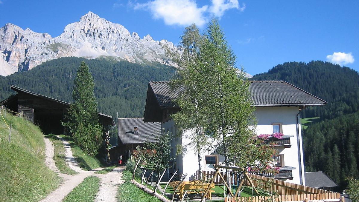 Léto na Stuppnerhofu vybízí k peší turistice nebo k posezení na slunné louce.