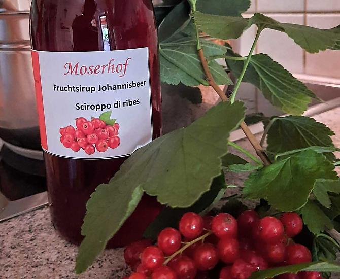 Náš lahodný sirup z cerveného rybízu je vynikajícím prostredkem k zahnání žízne nejen v horkých letních dnech.