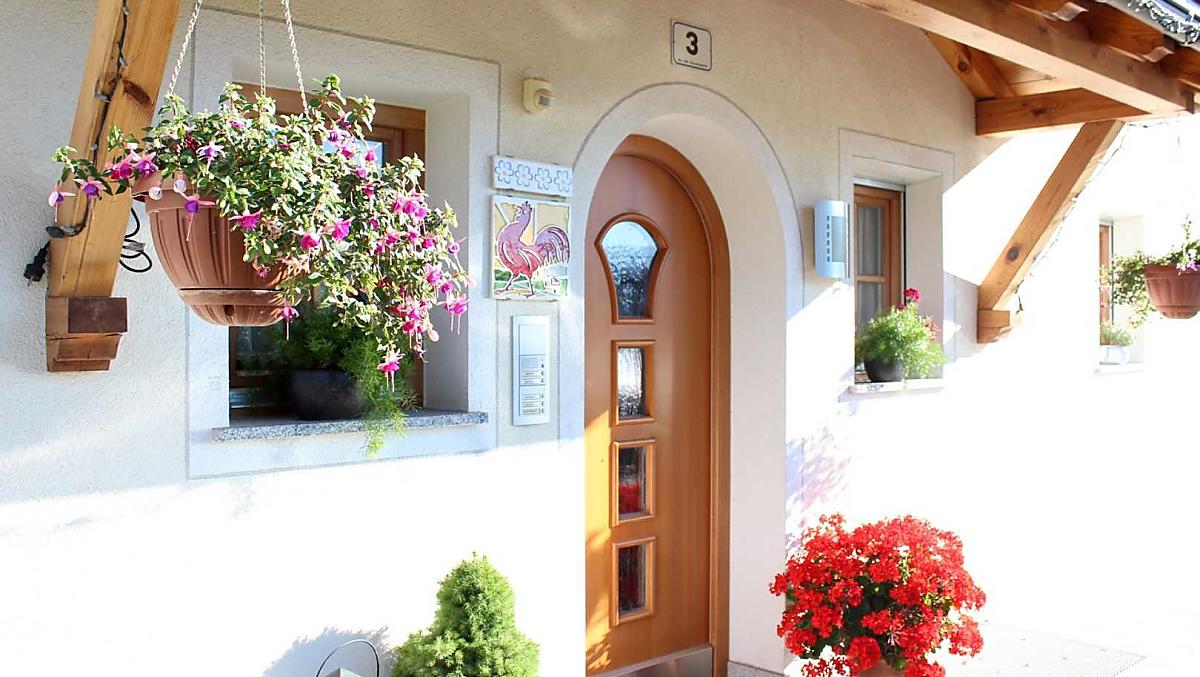 Vchod do rekreacních apartmánu