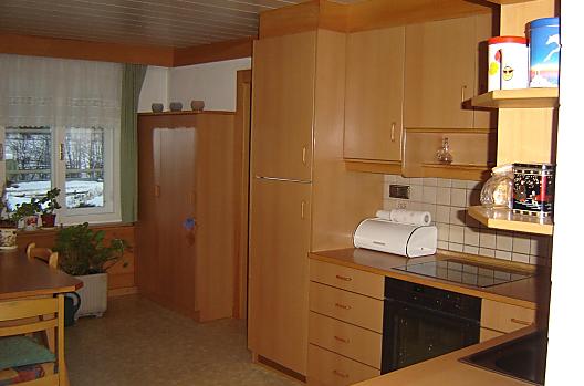 Kuchyn rekreacního apartmánu Nock