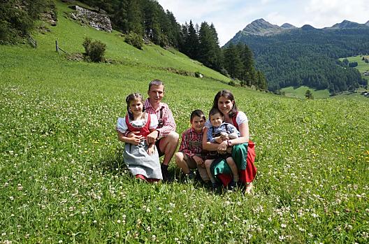 Andreas, Brigitte a deti Stefan, Daniela a Matthias