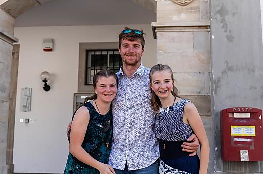 Naše děti Nathalie, Michael a Annalena