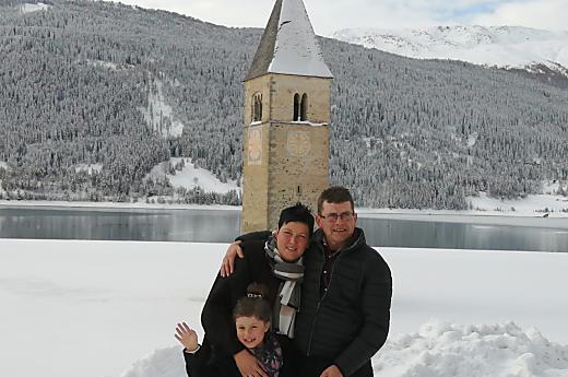 Leo s Heidi a dcerou Marií