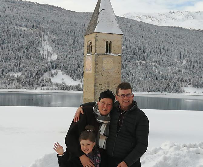 Leo s Heidi a dcerou Marií