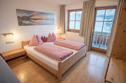 Ložnice našeho rekreacního apartmánu Sonnenverwöhnt