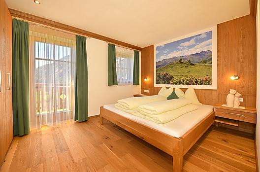 Ložnice rekreacního apartmánu Hochstein