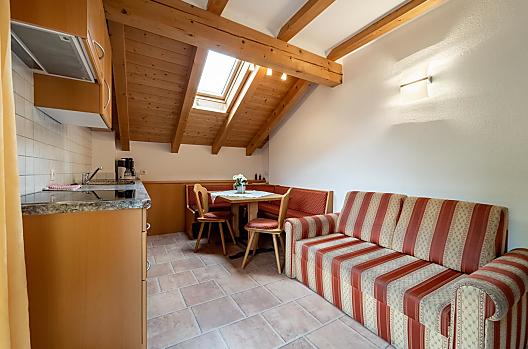 Apartmán Zirm: kuchyně