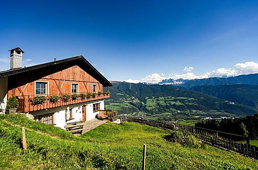 Masitterhof mit Blick auf die Geisler
