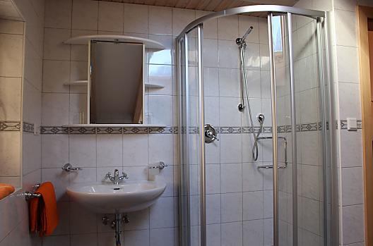 Koupelna rekreacního apartmánu Heidi