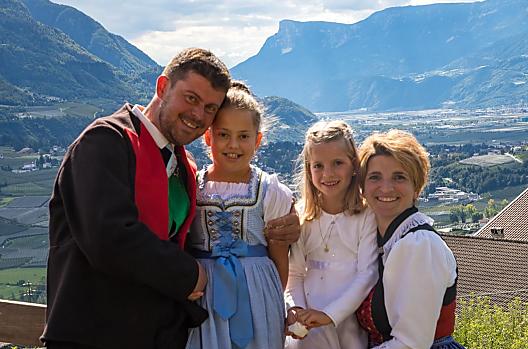 To jsme my: Werner, Katharina, Charlotte a Johanna