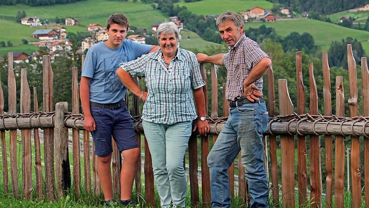 Vaši hostitelé, rodina Reitererova: Julian, Irmgard a Hans
