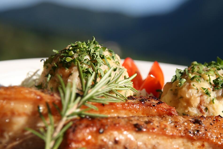 Knoedel met spareribs