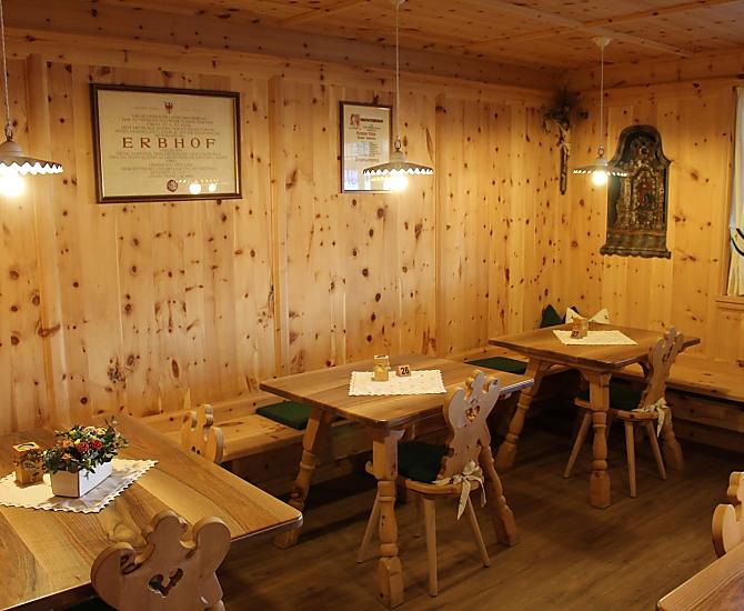 Boerenkamer van zirbenhout
