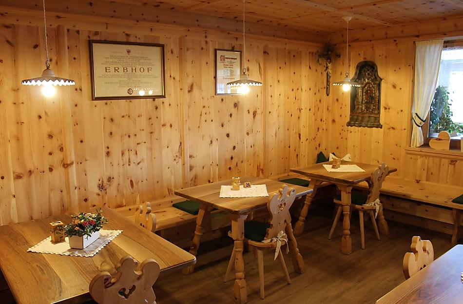 Boerenkamer van zirbenhout