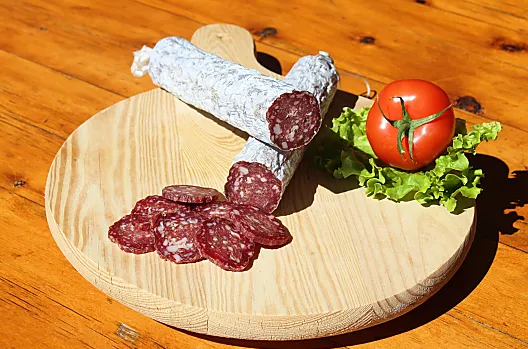 Geitensalami van de boerderij
