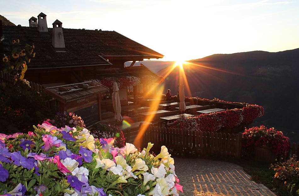 Zonsopgang op de Pirchhof