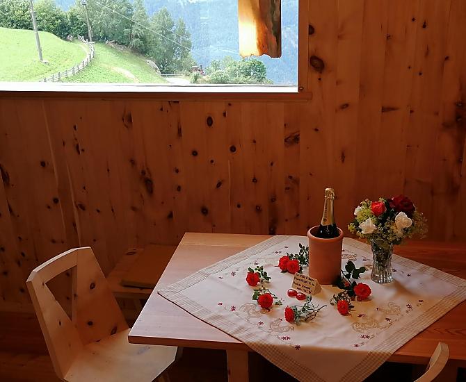 Küche aus Zirmholz