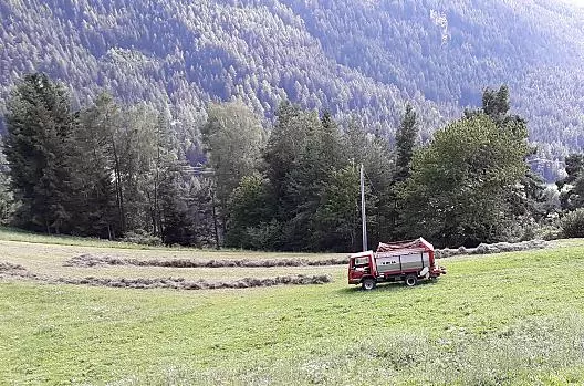 Probíhá sklizeň otavy (druhý seč).