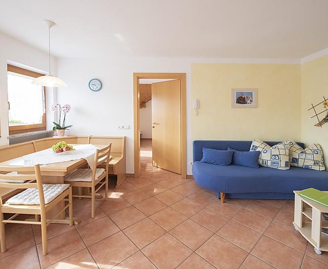 Wohnraum - Küche Ferienwohnung 1