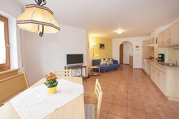 Wohnraum - Küche Ferienwohnung 3