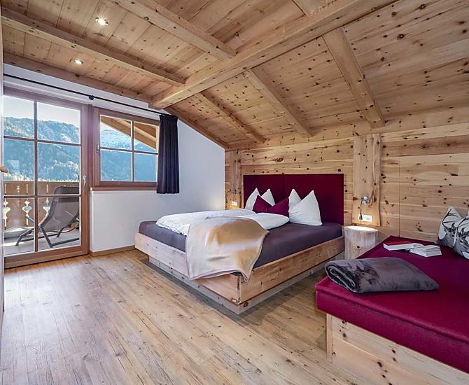 Doppel- bzw. Dreibettzimmer in Zirbenhoz 