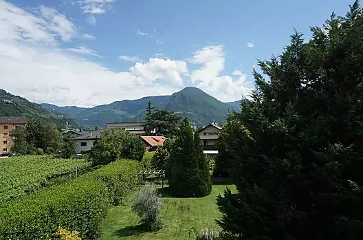 Výhled směrem na Ritten